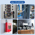 70 Grommets, 5mm 7mm uxcell Pcs Rubber ID Drill Hole Double Sided Hollow Firewall Hole Plugs Round Electrical Wiring