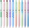 Gel Pens, 10 Pcs Medium Point Smooth Writing Pens, Cute High-End Series 0.7mm Black Ink for Journaling Supplies