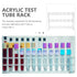 Plastic Test Tube Rack, Transparent 6 Slots Acrylic Tube Holder, Test Tube Stands for 10ML Test Tubes Chemistry