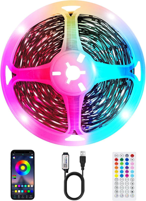 TK99SW TV LED Strip, 3.28ft Smart RGB LED Lights for 24-32 Inch TVs,