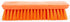 SPARTA Comfort Grip Scrub Brush, Hand Brush for Bathroom, Kitchens, Countertop, 8 Inches, Orange