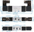 Baomain Pneumatic Solenoid Air Valve 4V120-06: DC 24V 5 Way 2 Position Internally Piloted Type