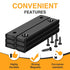 80Lbs, 60 13.5 5mm Countersunk 15 Pack TRYMAG Neodymium Rectangular Magnets x x Strong Black Bar Magnets with Hole