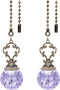 PATIKIL Ceiling Fan Pull Chain, 2 Pack 12" Decorative Ball Pendant Chain