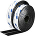 Hook and Loop Tape 1in x 20ft Heavy Duty Adhesion Strip Tape Self Adhesive Interlocking Nylon Fabric Black