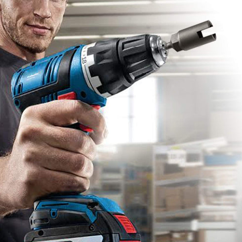 PAGOW Upgraded Large Slotted Hurricane Wingnut Driver, 1/4" Hex Shank for Panel Wing Nuts, Steel