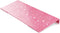 Beego Ergonomic Computer Keyboard Stand - Glitter Pink Acrylic Keyboard Riser Tilted Keyboard