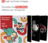 Happy Start High Contrast Board Book: Easy to Clean - Hospital Approved - Stands on Its Own - Tummy Time Toys - Black and White High Contrast Baby Toys - Ages 0+ (English)
