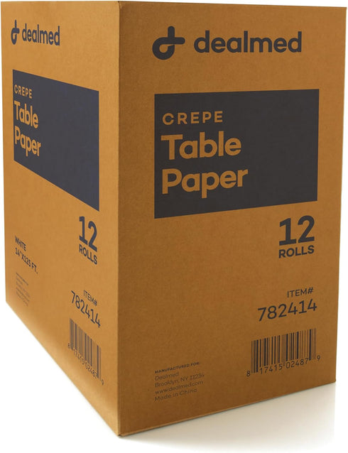 Dealmed Medical Exam Table Paper Roll | Disposable Covers for Doctors, Physicians,