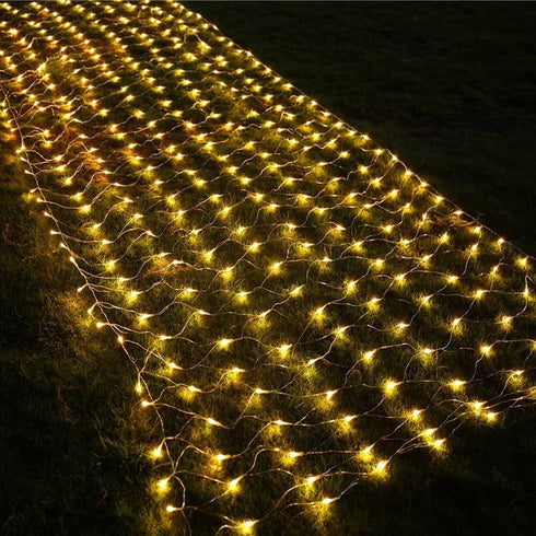 12FT 5FT 360 8 Joomer Christmas Net Lights - x LED Plug-in Mesh Lights, Waterproof with Modes, Timer, Connectable