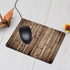 Rustic Wood Gaming Mousepad, Vintage Knotty Wood Mouse Pad for Computer Desk, 9.5 x 7.9 Inch