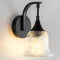 1-Light Black Wall Light,Bathroom Wall Sconce Modern Sconce Light Indoor with Textured
