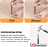 2 Pcs Dual Head Nail Setter, 3/32 and 1/8 Spring Loaded Nail Set Hammerless Double Ended Nail Punch Tool.