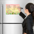 Dry Erase Whiteboard Task Planner, Removable Adhesive Decal, Fine-Tip Magnetic Marker Included, 9 x 12 inches