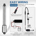DC HOUSE Mini Electric Linear Actuator Stroke 0.8"–Force 4.5 lbs–12V, High-Speed 1.97"/sec–Weight 0.1KG Ideal for