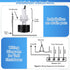 1 Pack SS3 Condensate Overflow Switch, AC Pan Float Switch for Installation on Primary and Auxiliary Drain Pans