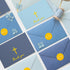 Resurhang 30 Pack 4 6 Inch Communion Baptism Thank You Cards with Envelope and Stickers Mother's Day Cards Bulk x Gold