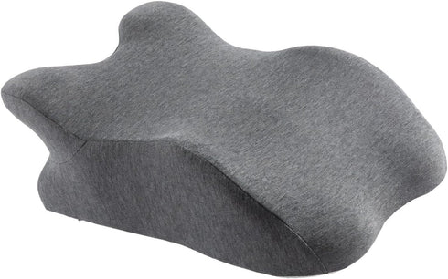 JAMIEKA Memory Foam Waist Pillow Support Cushion for Office Chair and Car Seat with Breathable Cotton and Ergonomic