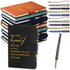 Kosiz 20 Pcs Multicolor Employee Appreciation Gifts - Inspirational A5 Leather Journal Notebooks with Motivational Pen