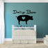 by Unbranded 30" Don't Go Bacon My Heart Wall Sticker Motivational Quote Saying Inspirational Wall Decal Stickers