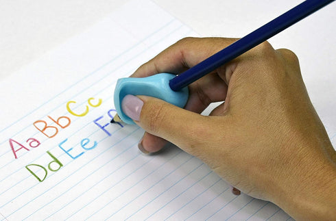 The Pencil Grip Pinch Grip, Ergonomic Writing Aid, Gloss Colored Pencil Grips, 6 Count