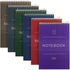 Juvale 6 Pack Top Bound Spiral Graph Paper Notebook, 6x9 Inch, 80 Sheets / 160 Pages, 6 Colors for Writing, Sketching