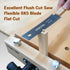 Mini Hand Saw 6 Inch Japanese Pull Saw, Double Edges Flush Cut Saw for Woodworking Tools