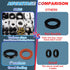 233 Pcs Plumbing and Faucet Washers Assortment Kit for Assorted Spigot Water Hose Bib Garden Faucet