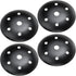 Cabilock 4pcs Ceiling Light Cover Plates Chandelier Plates Desktop Lamp Bases Pendant