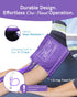 FriCARE Manual Blood Pressure Cuff Kit for Nursing Students, Sphygmomanometer for Home Health Use, XL, Purple