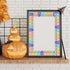 Whaline 32.8Ft Halloween Bulletin Board Border - Pastel Color Ghost Die Cut Trim Roll for Classroom