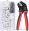 Zhushan JST Connector Kit - 720PCS JST-SM, AWG 24-16 (0.25-1.5mm²) with Molex Crimper for AMP-TE,
