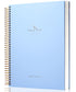 Meeting Notebook for Work, 210 Pages Meeting Planner Organizer, A4 Blue Notebook for Office Agenda