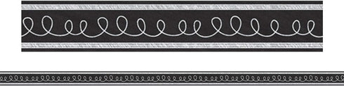 Teacher Chalkboard Brights Ribbon Runner