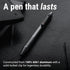 Everyman Military Grafton Pen - Premium Gel Ink EDC Metal Pen, Luxury Writing Instrument with Refills, Perfect Gift for