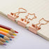 Mr. Pen Cute Binder Clips - 18 pcs in 6 Styles, Medium & Small Binder Clips for Office Supplies