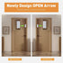3-Pack 800 lbs, Home Security Door Reinforcement Lock, Upgraded White Front Door Locks for Kids Safety Withstand