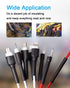 MILAPEAK 650 PCS Heat Shrink Tubing Kit, UL Approved Heat Shrink Tube Wire Wrap, 2:1 Ratio Electrical Cable Sleeve