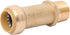 SharkBite 1 Inch MNPT Slip Adapter, Push To Connect Brass Plumbing Fitting for Copper, CPVC