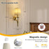 MEYIAENGIE Set 2, 15 Wireless Lights for Wall Indoor of Rechargeable LED Wall Lamps with Remote Control, RGB Colors
