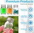 eispap 25Pcs 1oz 30 ml (25) Glass medicine bottles Glass Reagent Bottles Transparent Sample Jar,Wide Mouth,Screw Cap
