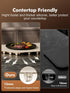 4 3 Countertop Food Warming Mat, Electric Food Warming Tray with Adjustable Temperature, Timer, Full Surface Heating