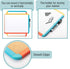 Mr. Pen Dry Erase Board 14” x 11” with Colorful Frame, Black Marker, Small White Board for Kids