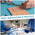 Suture Practice Kit for Medical Students, Silicone Pad for Surgical Stitches Training, Vet Nursing Supplies