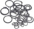 290PCS External Retaining Ring C-Clips Assortment Kit in Black Alloy Steel