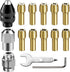Drill Chuck Collet Set, 28 Pcs Replacement Kit (1/32" - 1/8") for Quick Change Adapter
