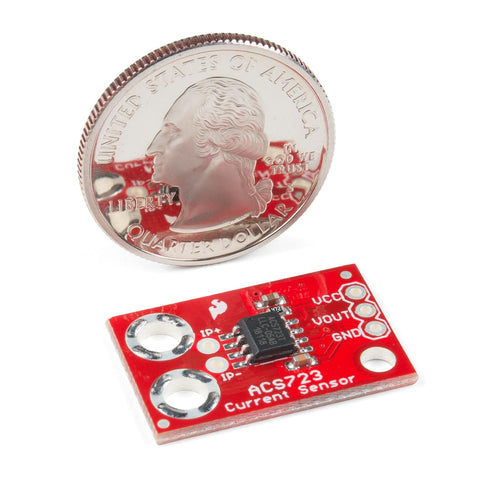 SparkFun Current Sensor Breakout - ACS723, Moderate AC and DC Current Sensing, 400mV/A Base Sensitivity