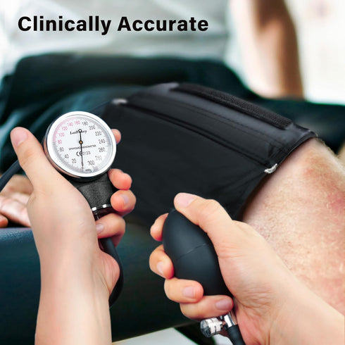 Aneroid Sphygmomanometer by LotFancy, X-Large Thigh BP Cuff (16-26in), Professional Manual Blood Pressure Monitor