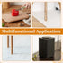 Jxiwfvl 4 0.8 0.43 Inch PCS Cutting Board Metal Feet Non Slip, X Board Feet Legs Butcher Block with Screws and Rubber