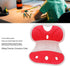 TOPINCN Lumbar Back Support Chair, Petal Shape Waist Protection Chair Ergonomic for Posture Corrector Back Pain Relief